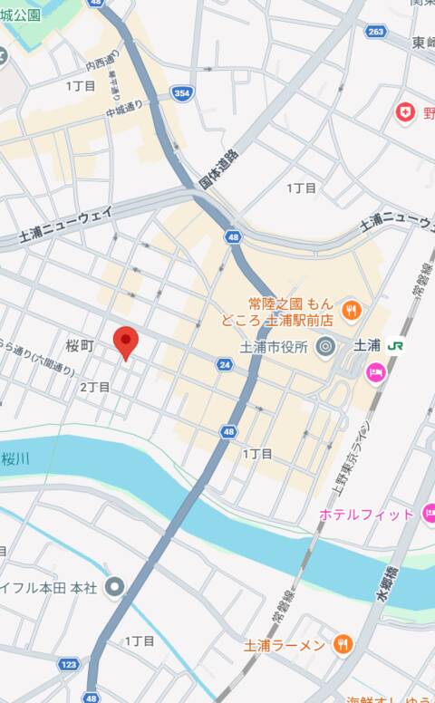 マップ｜ラブスク学院（ソープランド/土浦）