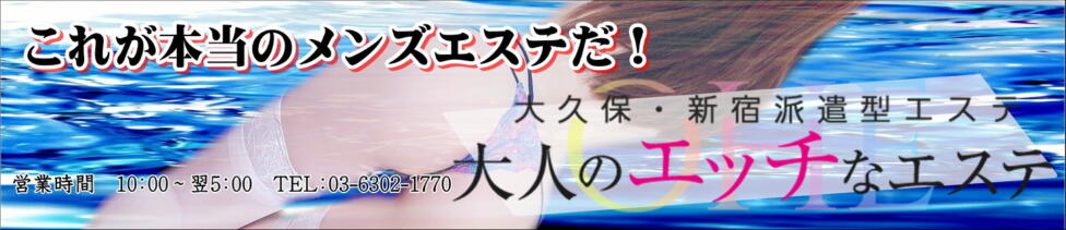 大人のエッチなエステ(大久保発・23区/派遣型エステ)
