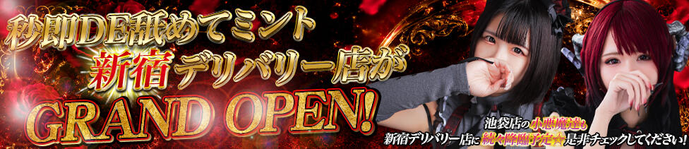秒即DE舐めてミント 新宿デリバリー店(新宿発・近郊/痴女・M性感デリヘル)