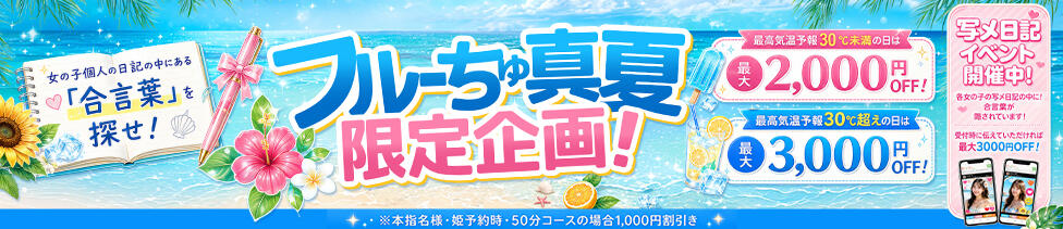 わちゃわちゃ密着リアルフルーちゅ西船橋(西船橋発・近郊/デリヘル)