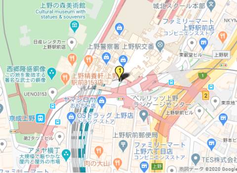 待ち合わせ場所～上野駅・京成上野駅（広小路口）～｜東京上野人妻援護会（人妻系デリヘル/上野発・近郊}）