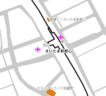 待ち合わせ場所～さいたま新都心駅　西口～｜人妻出逢い会 百合の園 池袋店（人妻系デリヘル/池袋発・近郊）