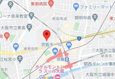 待ち合わせ場所　京橋 駅前1号線沿いローソン｜ピンクコレクション大阪（デリヘル/日本橋発・近郊}）