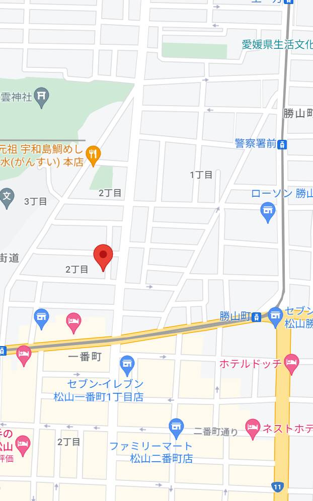 待ち合わせ場所｜ニューハーフヘルスLIBE愛媛松山店（ニューハーフヘルス/松山発・近郊）