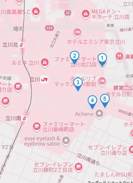 待ち合わせ場所（立川駅）｜奥様はエンジェル　八王子店（人妻待ち合わせ型&デリバリー/八王子発・近郊）