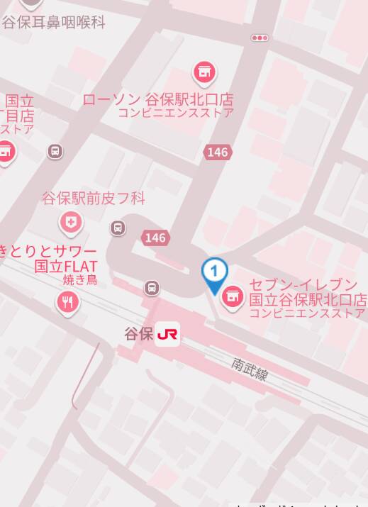 待ち合わせ場所（谷保駅）｜奥様はエンジェル　八王子店（人妻待ち合わせ型&デリバリー/八王子発・近郊）