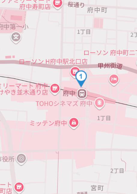 待ち合わせ場所（府中駅）｜奥様はエンジェル　八王子店（人妻待ち合わせ型&デリバリー/八王子発・近郊）