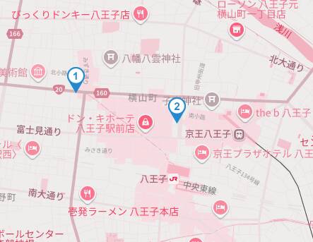 待ち合わせ場所（八王子インター付近）｜奥様はエンジェル　八王子店（人妻待ち合わせ型&デリバリー/八王子発・近郊）