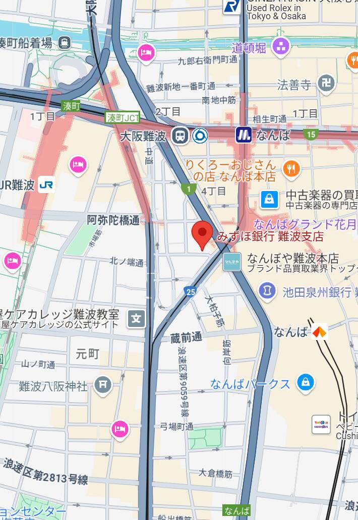 難波みずほ銀行付近｜ピンクコレクションBabyキタ兎我野店（ホテヘル＆デリヘル/梅田発・近郊）