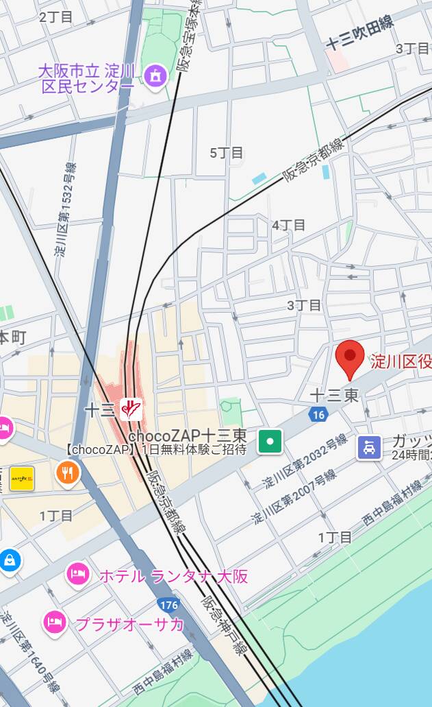 十三 淀川区役所前｜ピンクコレクションBabyキタ兎我野店（ホテヘル＆デリヘル/梅田発・近郊）