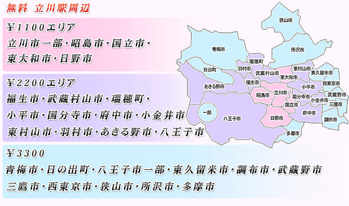 交通費|立川洗体風俗エステ ココリラ(アロマ洗体エステ/立川発・近郊)