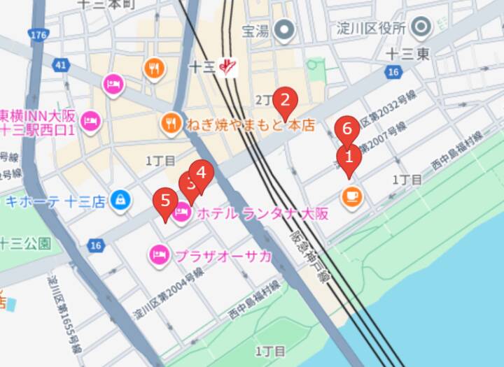 待ち合わせ場所～十三エリアの待合わせ～｜熟女家 十三店（待ち合わせ型デリヘル/十三発・近郊）