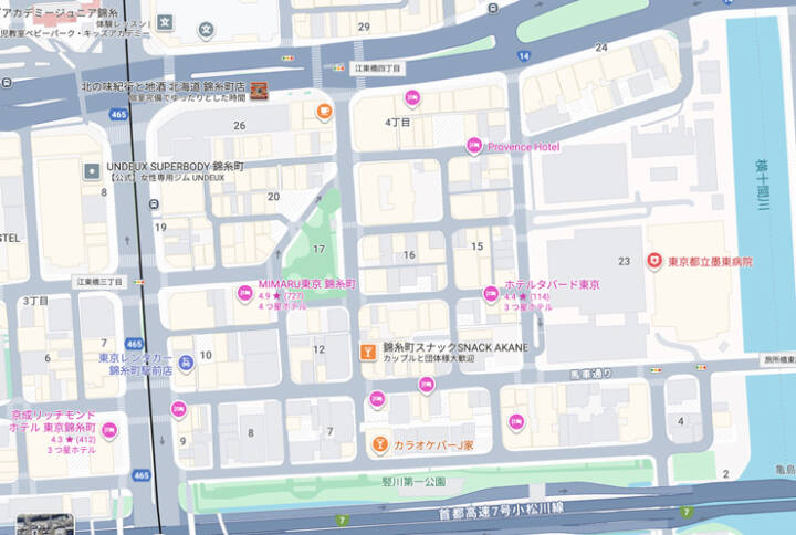 交通費｜錦糸町ニューハーフヘルスAlice（ニューハーフデリヘル/錦糸町発・近郊）