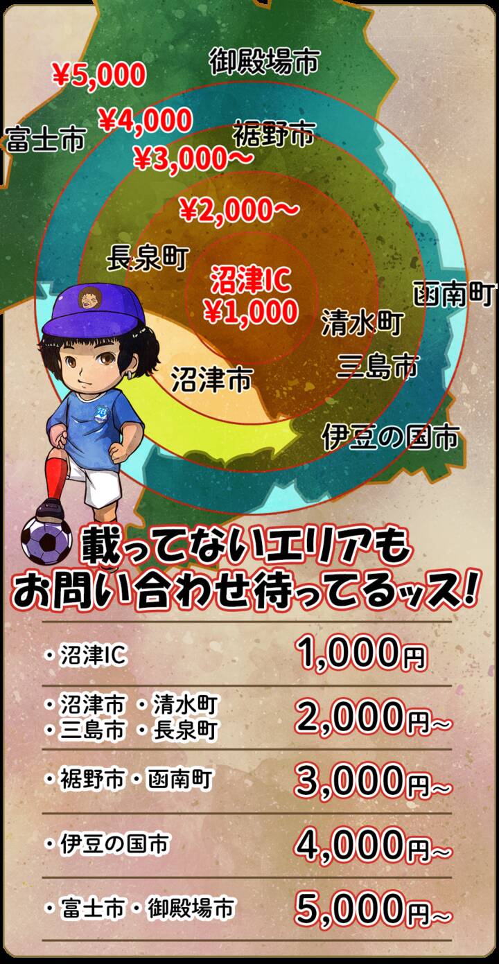 交通費|熟女の風俗最終章 沼津店(熟女デリヘル/沼津発・近郊)