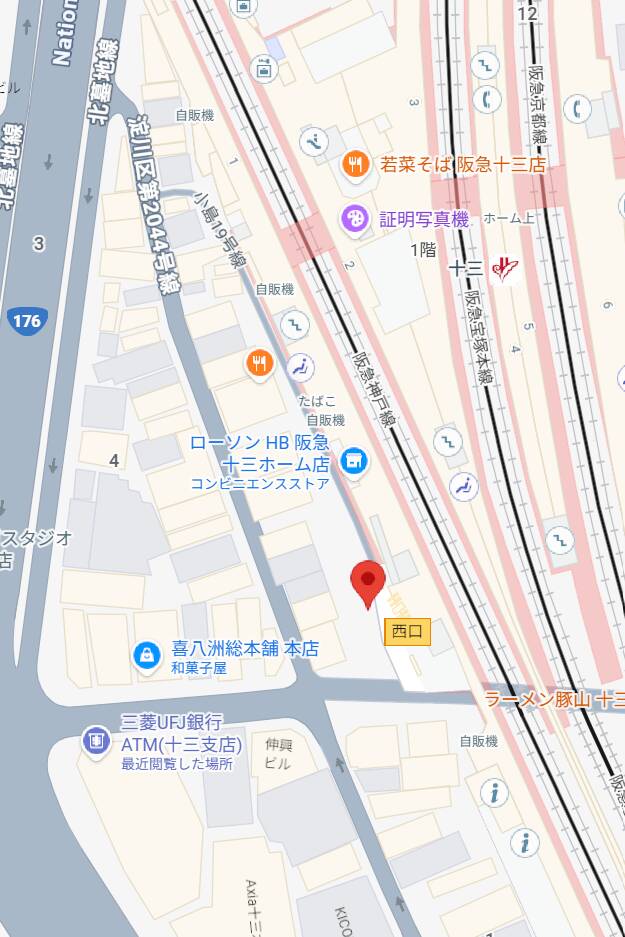 待ち合わせ場所｜よりみち（待ち合わせデリヘル/十三発・近隣）