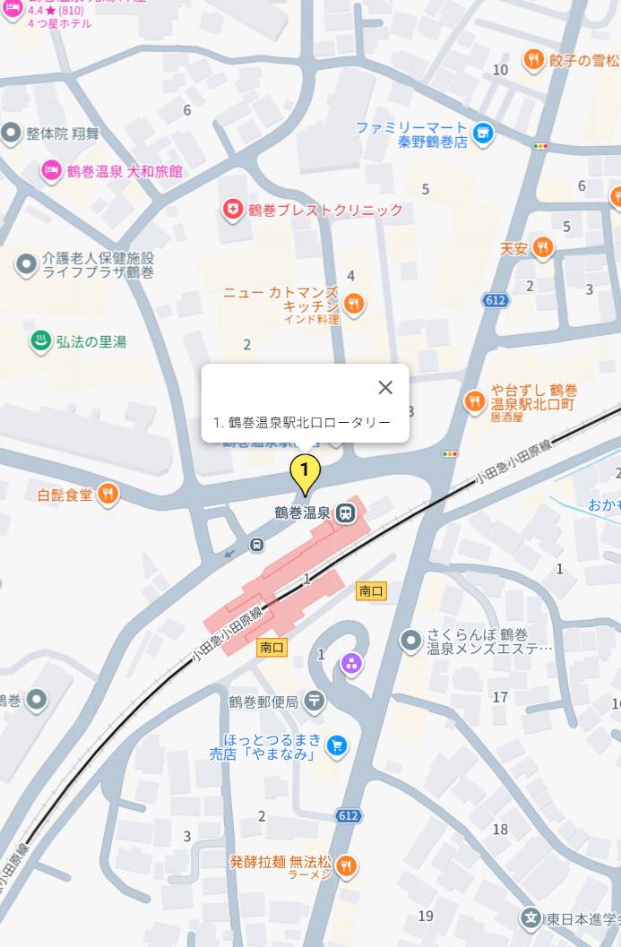 鶴巻温泉駅｜厚木人妻花壇（人妻デリヘル/厚木発・近郊）