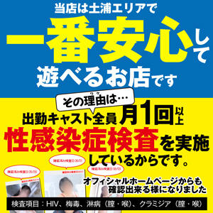 性感染症検査実施 土浦ハッピーマットパラダイス（桜町(土浦市)/ヘルス）