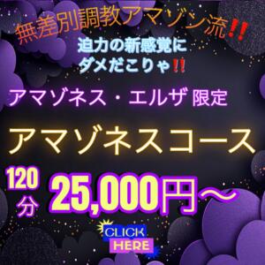 【アマゾネス・エルザ限定】アマゾネスコース 八王子だョ！変態集合（八王子/デリヘル）