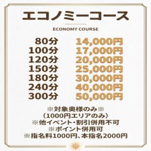 新コース誕生! エコノミーコース！ 奥様プリモ（松戸/デリヘル）