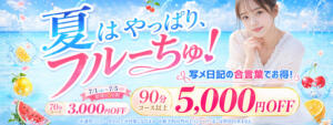 夏はやっぱり、フルーちゅ！ わちゃわちゃ密着リアルフルーちゅ西船橋（船橋/デリヘル）
