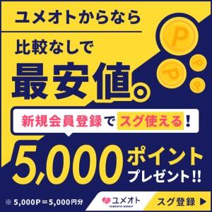 今だけ！ユメオトに登録するだけで5000Pプレゼント！！ 千葉アロマプリンセス(ユメオト)（栄町(千葉市)/デリヘル）