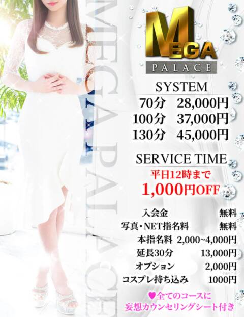 システム｜MEGA PALACE(メガパレス）（ソープランド/蕨）