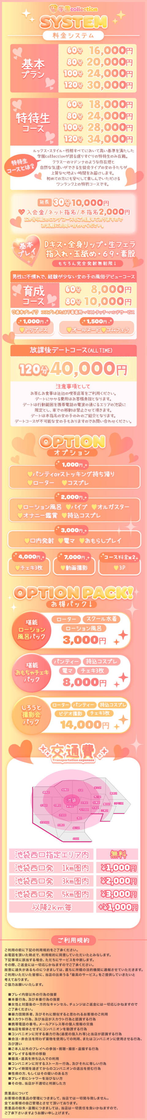 |学園collection(素人厳選イメクラ/池袋周辺)